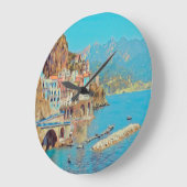 ldp ATRANI.- Amalfi Küste - Große Wanduhr (Winkel)