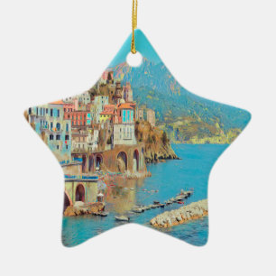 ldp ATRANI.- Amalfi Küste - Keramik Ornament