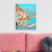 ldp ATRANI.- Amalfi Küste - Leinwanddruck (Insitu (Wohnzimmer))
