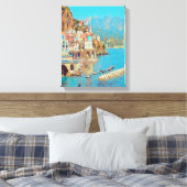 ldp ATRANI.- Amalfi Küste - Leinwanddruck (Insitu (Schlafzimmer))
