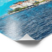 ldp BELLAGIO - Comer See - Fotodruck (Ecke)