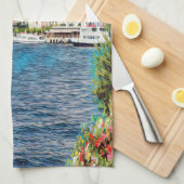 ldp BELLAGIO - Comer See - Geschirrtuch (Viertel Falte)