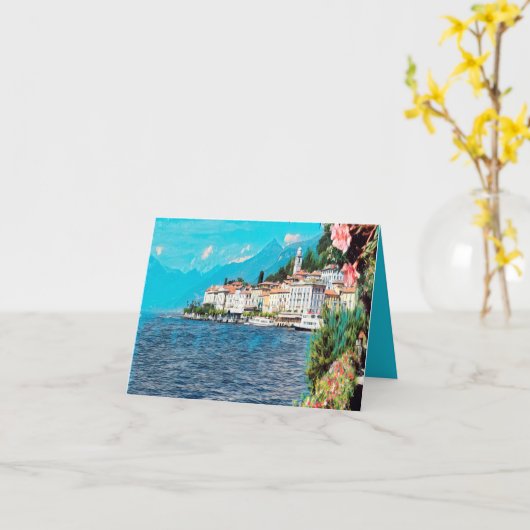 ldp BELLAGIO - Comer See - Karte (Gelbe Blume)