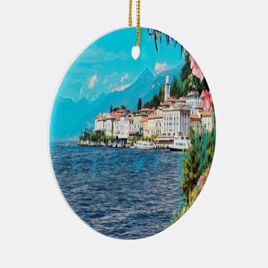 ldp BELLAGIO - Comer See - Keramik Ornament (Rechts)