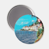 ldp BELLAGIO - Comer See - Magnet (Vorderseite/Rückseite)