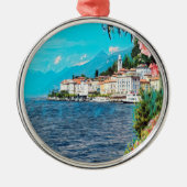 ldp BELLAGIO - Comer See - Ornament Aus Metall (Vorne)