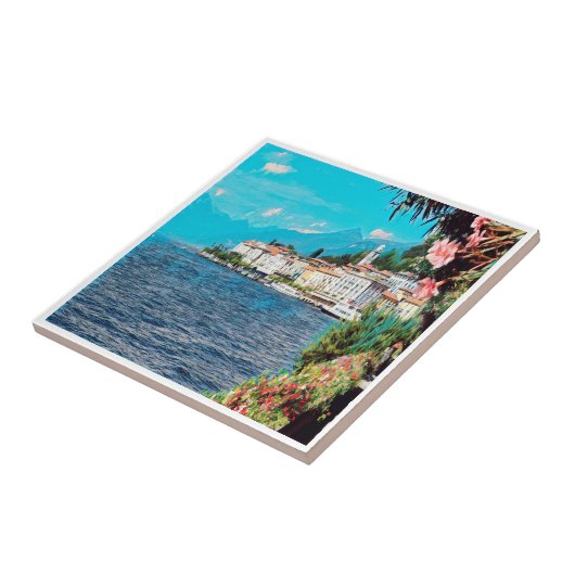 ldp BELLAGIO - Lake Como - Lombardy, Italy, Fliese (Seite)