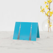 ldp BURJ KHALIFA - Dubai - Karte (Gelbe Blume)