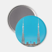 ldp BURJ KHALIFA - Dubai - Magnet (Vorderseite/Rückseite)