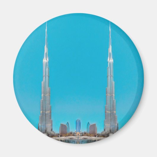 ldp BURJ KHALIFA - Dubai - Magnet (Vorne)