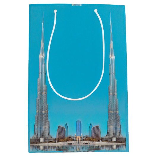 ldp BURJ KHALIFA - Dubai - Mittlere Geschenktüte (Vorderseite)