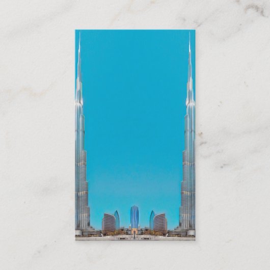 ldp BURJ KHALIFA - Dubai - Visitenkarte (Vorderseite)