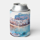 ldp CEFALæ- Sizilien - Strand - Panorama Dosenkühler (Kanne Vorderseite)