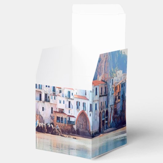 ldp CEFALæ- Sizilien - Strand - Panorama Geschenkschachtel (Geöffnet)