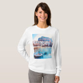 ldp CEFALæ- Sizilien - Strand - Panorama T-Shirt (Vorne ganz)