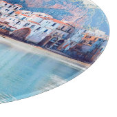 ldp CEFALLEE - Sizilien - Strand - Panorama Schneidebrett (Ecke)