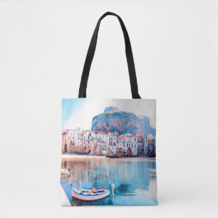 ldp CEFALLEE - Sizilien - Strand - Panorama Tasche