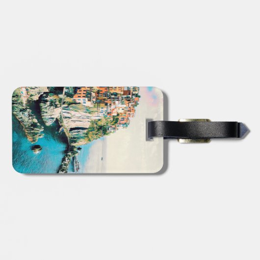 ldp Cinque Terre - Manarola Gepäckanhänger (Rückseite horizontal)