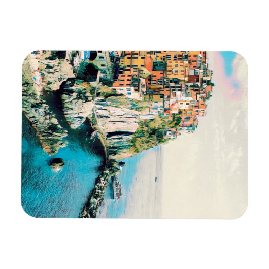 ldp Cinque Terre - Manarola Magnet (Horizontal)