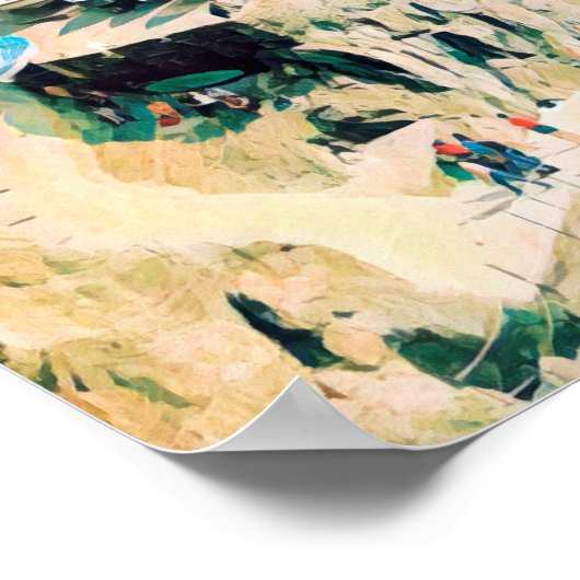 ldp Cinque Terre - Manarola Poster (Ecke)