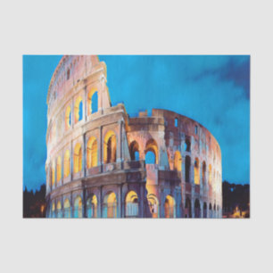 ldp COLOSSEUM Rom - nach Nacht - Seidenpapier