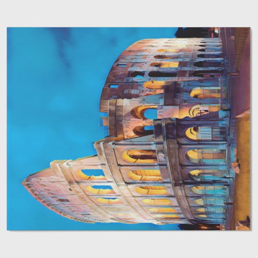 ldp COLOSSEUM Rom - Nachts - Geschenkpapier (Flach)