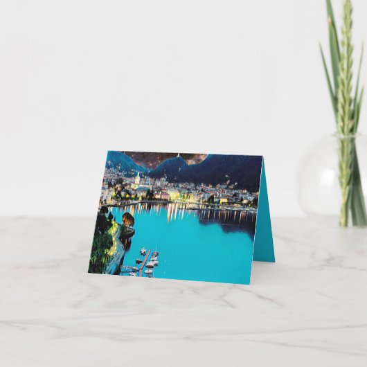 ldp COMO - See - Panorama Karte (Vorderseite)