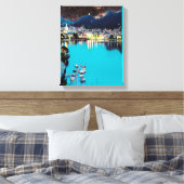 ldp COMO - See - Panorama Leinwanddruck (Insitu (Schlafzimmer))
