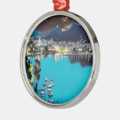 ldp COMO - See - Panorama Ornament Aus Metall (Links)