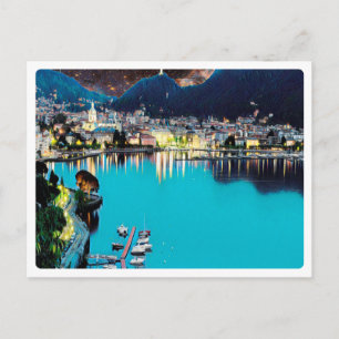 ldp COMO - See - Panorama Postkarte