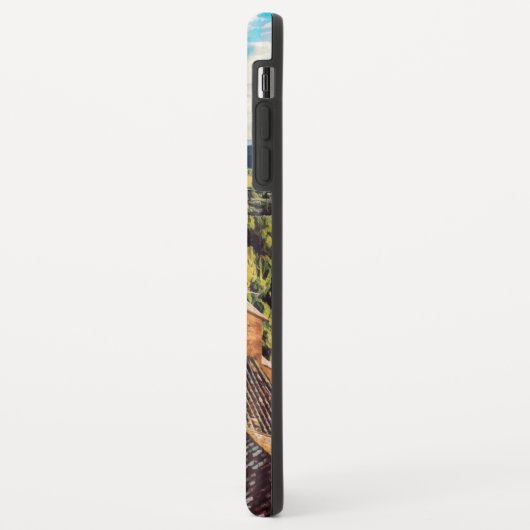 ldp MONTEPULCIANO - Stadt - Panorama - Case-Mate iPhone Hülle (Hinten/Links)