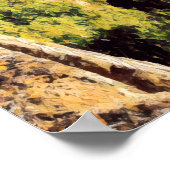 ldp MONTEPULCIANO - Stadt - Panorama - Poster (Ecke)