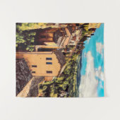 ldp MONTEPULCIANO - Stadt - Panorama - Wandteppich (Vorderseite (Horizontal))