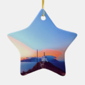 ldp MYKONOS - Armenisch - Leuchtturm - Keramik Ornament (Hinten)