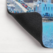 ldp MYKONOS - Blick vom Meer auf die Windmühlen - Mousepad (Ecke)