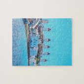 ldp MYKONOS - Blick vom Meer auf die Windmühlen - Puzzle (Horizontal)
