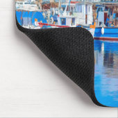 ldp MYKONOS - Fischerboote - Hafen - Panorama Mousepad (Ecke)