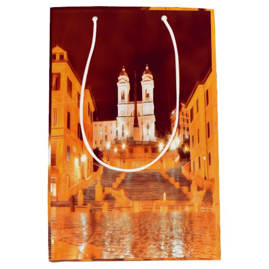 ldp PIAZZA DI SPAGNA nach Rom Mittlere Geschenktüte (Vorderseite)