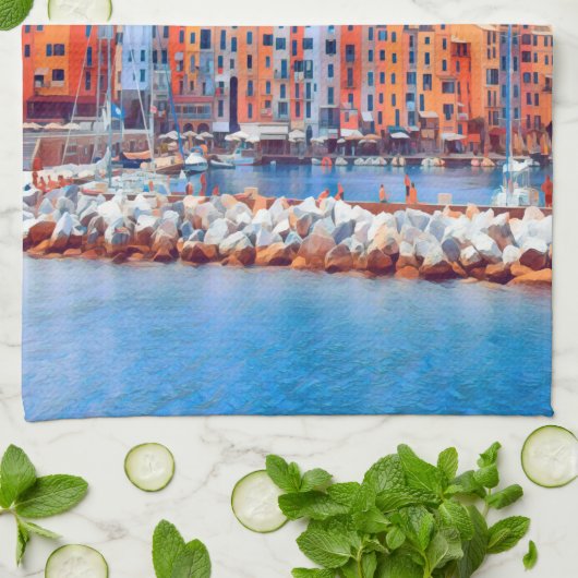 ldp PORTO VENERE - Geschirrtuch (Gefaltet)