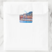ldp PORTO VENERE - Quadratischer Aufkleber (Tasche)
