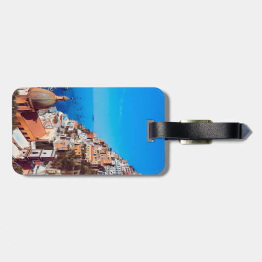 ldp POSITANO - Amalfi Küste - Panorama Gepäckanhänger (Rückseite horizontal)