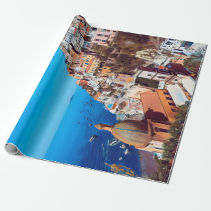 ldp POSITANO - Amalfi Küste - Panorama Geschenkpapier