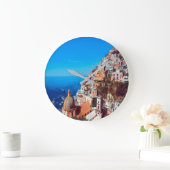 ldp POSITANO - Amalfi Küste - Panorama Große Wanduhr (Zuhause)