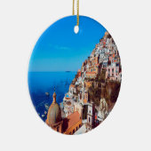 ldp POSITANO - Amalfi Küste - Panorama Keramik Ornament (Rechts)