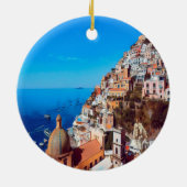 ldp POSITANO - Amalfi Küste - Panorama Keramik Ornament (Hinten)