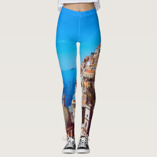 ldp POSITANO - Amalfi Küste - Panorama Leggings