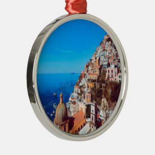 ldp POSITANO - Amalfi Küste - Panorama Ornament Aus Metall