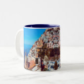 ldp POSITANO - Amalfi Küste - Panorama Zweifarbige Tasse (Vorderseite Links)