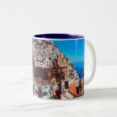 ldp POSITANO - Amalfi Küste - Panorama Zweifarbige Tasse (VorderseiteRechts)