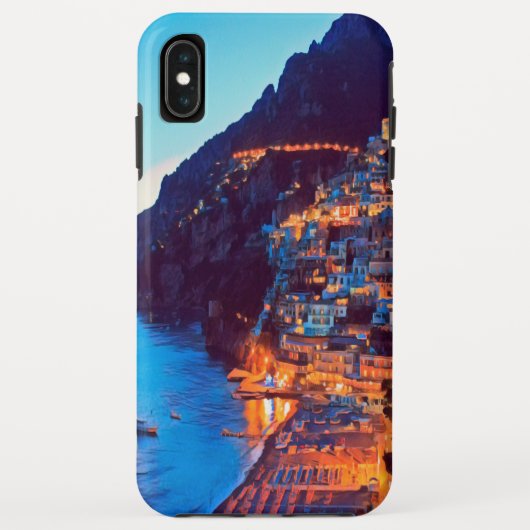 ldp POSITANO Amalfi Küste - Sonnenuntergang durch Case-Mate iPhone Hülle (Rückseite)